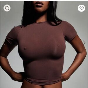 SKIMS Ultimate Nipple Push Up Bra Size 32D Onyx